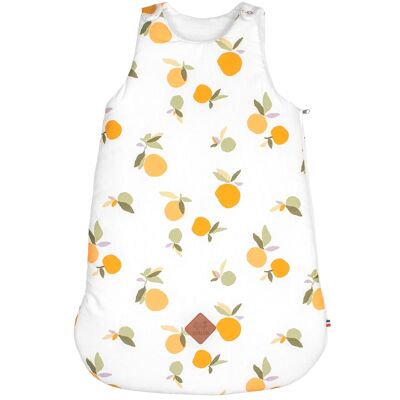 Sleeveless cotton sleeping bag, made in France, Clem 0-6 months