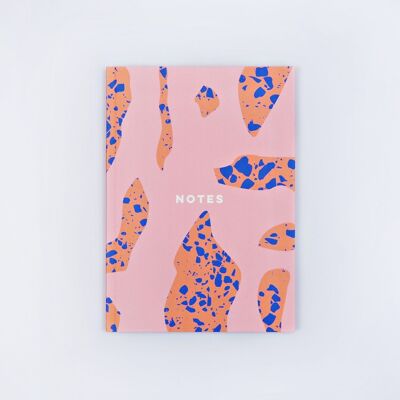 Terrazzo Shapes A5 Lay Flat Notebook