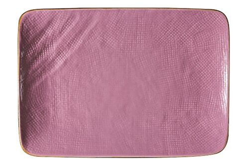 Rectangular Plate - Purple - Lilac - 28cm * 19.5cm