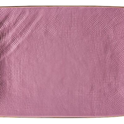 Rectangular Plate - Purple - Lilac - 28cm * 19.5cm