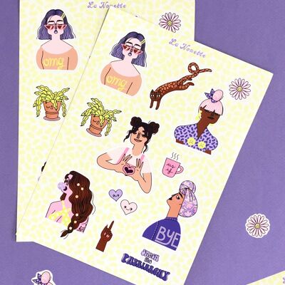 Mood Sticker Sheet