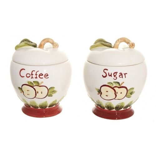 Set coffee and sugar jar airtight -  MM-960