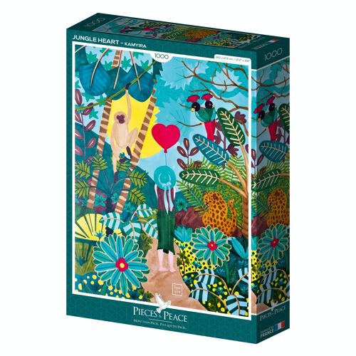 Jungle Heart - Puzzle 1000 pièces