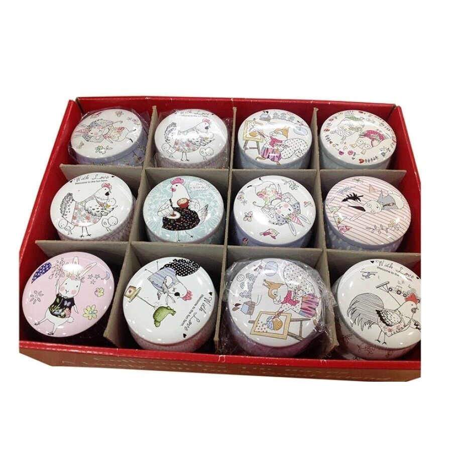 Impostare scatole di metallo