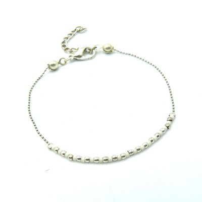 SILVER PLATED BRACELET-01