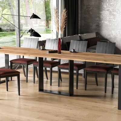 Bristol Home & Kitchenfolding dining table 290x80x76 kitchen table 35