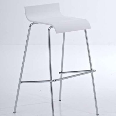 Bar stool Manhattan white xx white