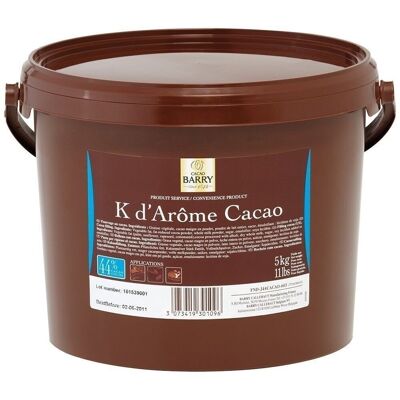 CACAO BARRY - K D'AROME CACAO (without hydrogenated fat) - 44% cocoa - 5kg bucket