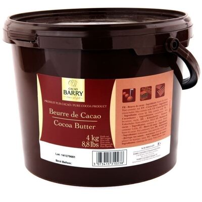 CACAO BARRY - Manteca de cacao 4kg