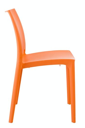 Chaise MAYA orange 50x44x81 plastique plastique orange 3