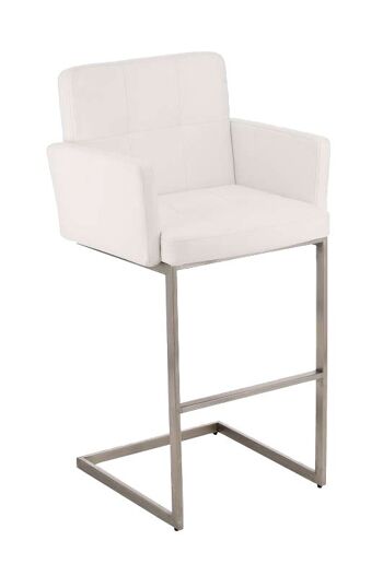 Tabouret de bar Santa Monica blanc xx blanc 2