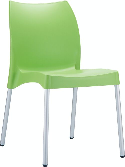 Vita-stoel groente 53x44x80 groente plastic aluminium