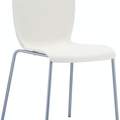 chair MIO cream 50x47x80 cream plastic aluminum