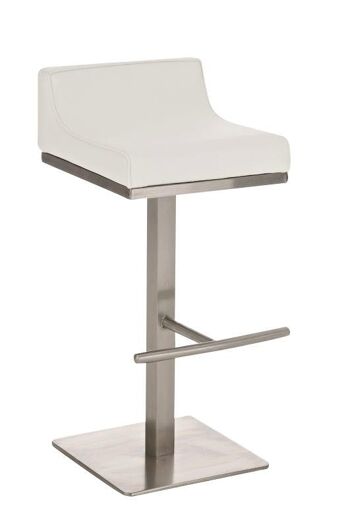 Tabouret de bar Graz blanc xx blanc 1