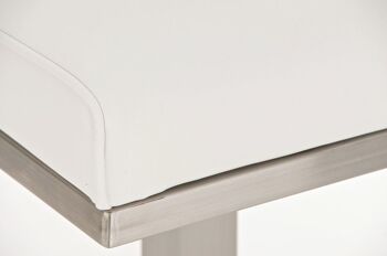 Tabouret de bar Graz blanc xx blanc 5