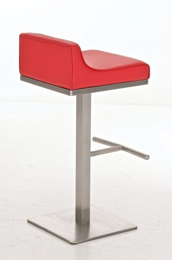 Tabouret de bar Graz rouge xx rouge 3