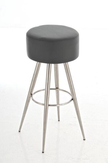 Tabouret de bar Florence E76 Gris xx Gris 1