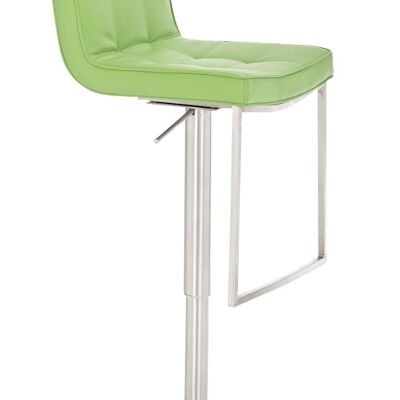 Bar stool Seoul vegetable 46x43x79.5 vegetable artificial leather stainless steel