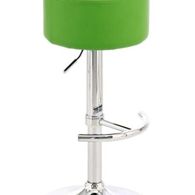 Bar stool Vienna vegetable 39x39x77 vegetable leatherette Chromed metal