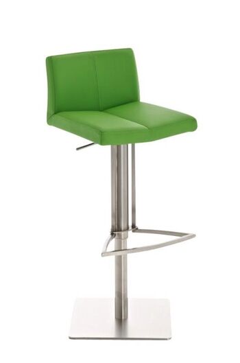 Tabouret de bar Brisbane végétal 38x40x77,5 métal végétal Métal chromé 1