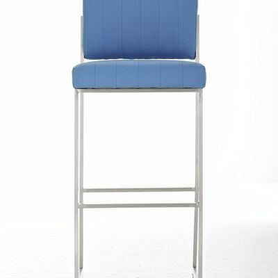 Bar stool Louisiana E77 blue 50x42x105 blue  metal