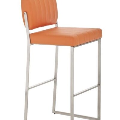 Bar stool Louisiana E77 orange 50x42x105 orange  metal