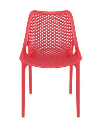 Chaise air rouge 60x50x82 plastique plastique rouge 2