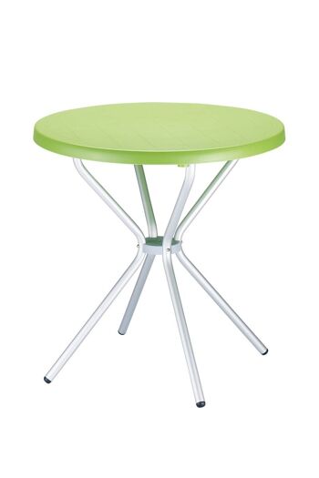 Table Elfo 70 cm végétal 70x70x72 végétal plastique aluminium
