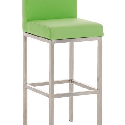 Bar stool Goa E77 vegetable 44.5x40x96.5 vegetable artificial leather Wood