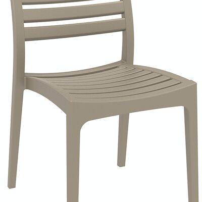 Ares chair mud 58x48x82 mud plastic plastic