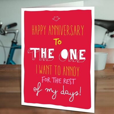 Anniversary Funny Anniversary Card