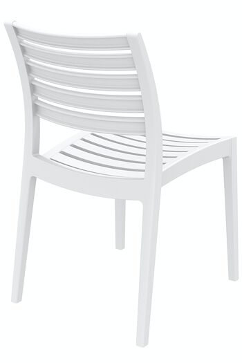 Chaise Ares blanc 58x48x82 plastique plastique blanc 3