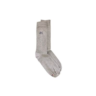 Men's organic lisle thread socks - Paul le Biker