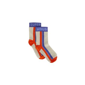 Chaussettes enfant coton bio - Super Minus