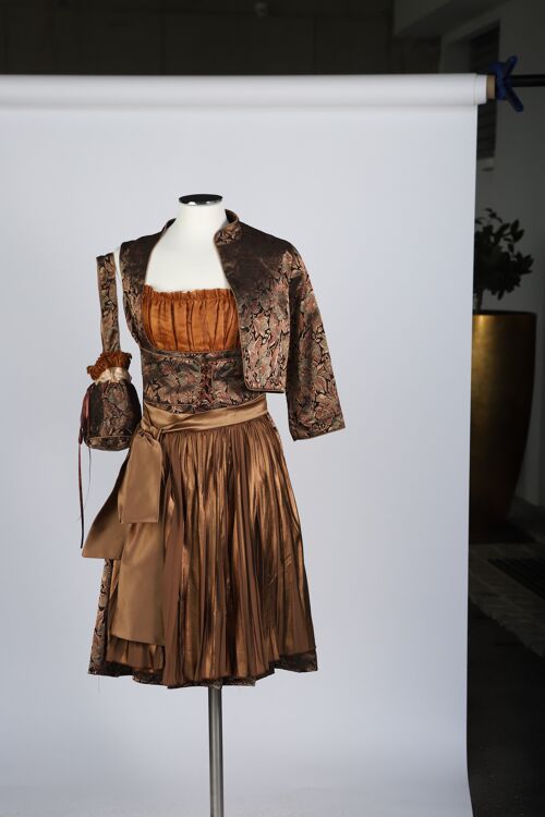 Women dress Austrian - Isabella - Dali Oleschko Couture