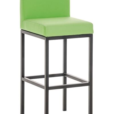 Bar stool Goa B77 vegetable 44.5x40x96.5 vegetable artificial leather Wood