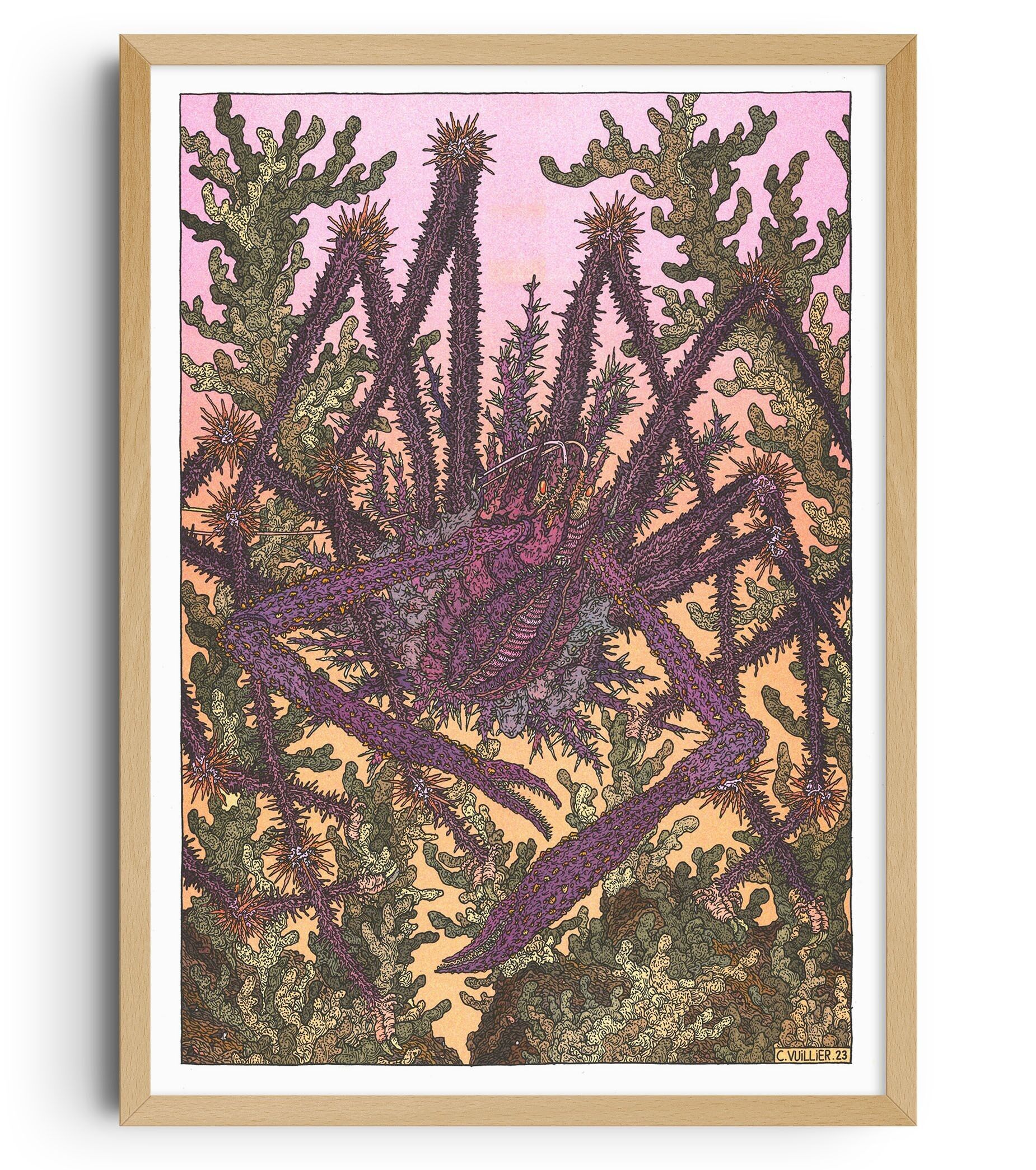 Poster Clément Vuillier - Spider