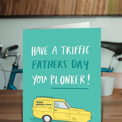Triffic Fathers Day Funny Father's Day Card