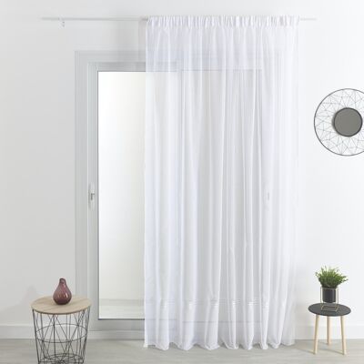 Sheer Woven Base - White - 240 X 240 cm