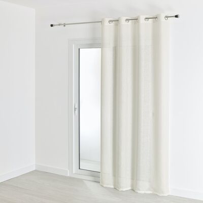 Woven veil - White - 140 X 240 cm