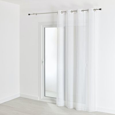 Sheer Stripes - Gray - 140 X 240 cm