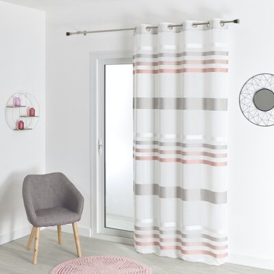 Tenda Bayadere Stripe Etamine - Rosa - 140 X 260 cm