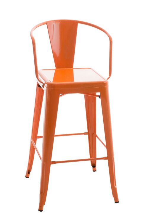 Barkruk Vasbro oranje 56x51x106 oranje metaal metaal