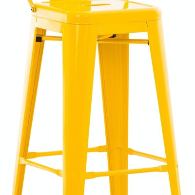 Bar stool Mason yellow 43x44x96 yellow metal metal