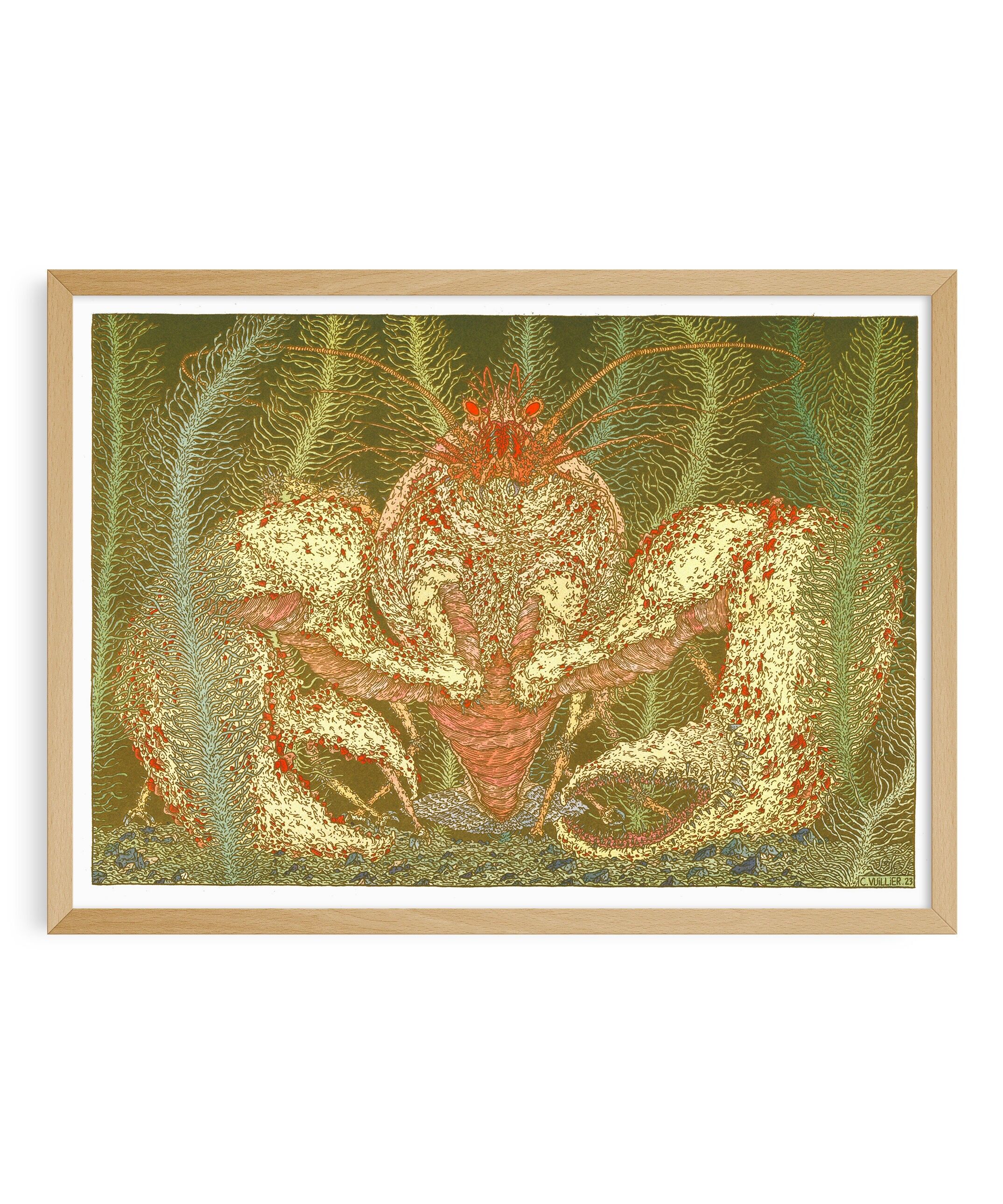 Poster Clément Vuillier - Aragosta