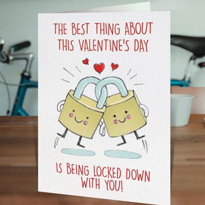 Funny Lockdown Valentines Card