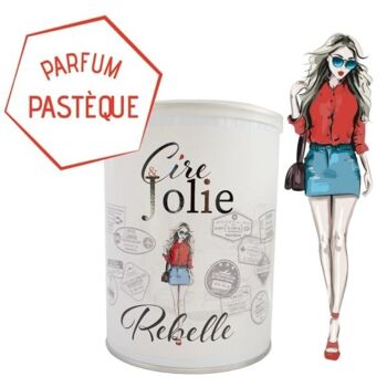 Cire à bande en pot Rebelle