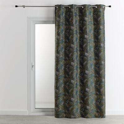 Jacquard curtain - Emerald - 140 X 260 cm