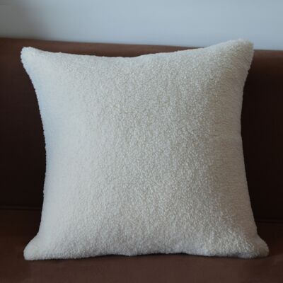 Plain Cushion Cover - Ecru - 45 X 45 cm