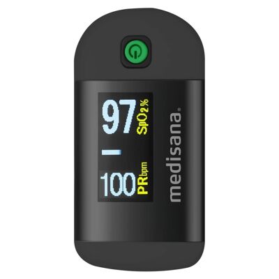 Oxímetro de pulso Medisana PM 100 negro